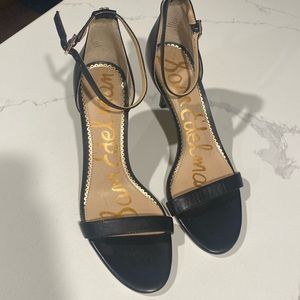 Black 3” heels Patti by Sam Edelman size 10M